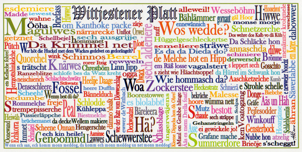 Wittgensteiner Platt Postkarte